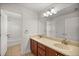 Double vanity bathroom with a tub and shower at 4725 Sw 62Nd St, Ocala, FL 34474