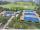 Well-maintained tennis courts at 5662 Nw 40Th Pl, Ocala, FL 34482