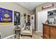 Relaxing game room featuring a comfy chair and built-in bar at 5662 Nw 40Th Pl, Ocala, FL 34482