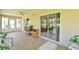 Sunroom with access to backyard and additional seating at 2093 Nw 50Th Cir, Ocala, FL 34482