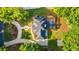 Home with pool and large backyard, seen from above at 7086 Se 12Th Cir, Ocala, FL 34480