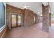 Brick patio with access to the pool and backyard at 7086 Se 12Th Cir, Ocala, FL 34480
