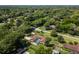 Aerial view showing house, pool, and surrounding neighborhood at 735 Se 22Nd Ave, Ocala, FL 34471