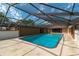 Inviting screened-in pool with ample deck space for lounging at 735 Se 22Nd Ave, Ocala, FL 34471