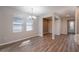 Bright dining room with wood-look tile flooring at 5237 Nw 34Th St, Ocala, FL 34482