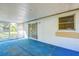 Screened porch with sliding glass door at 2429 Cr 451, Lake Panasoffkee, FL 33538