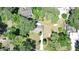 Aerial view shows home's location and neighborhood at 2429 Cr 451, Lake Panasoffkee, FL 33538