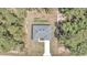 Directly above view of house and driveway at 6839 Sw 149Th Lane Rd, Ocala, FL 34473