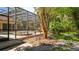 Relaxing pool and spa area with a screened enclosure at 5038 Se 6Th Ave, Ocala, FL 34480