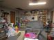 Garage with various storage items and tools at 16789 Se 69Th Ln, Ocklawaha, FL 32179