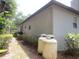 Two propane tanks situated beside the house at 16789 Se 69Th Ln, Ocklawaha, FL 32179