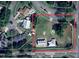 Aerial view showing the location of the property and surrounding area at 274 Se 34Th Pl, Ocala, FL 34471
