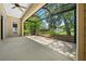 Spacious screened porch overlooking backyard at 3396 Nw 55Th Ct, Ocala, FL 34482