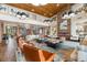 Spacious community clubhouse lobby featuring a fireplace and comfortable seating at 3396 Nw 55Th Ct, Ocala, FL 34482