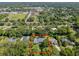 Aerial view showing home's location in a residential neighborhood at 1923 Se 7Th St, Ocala, FL 34471