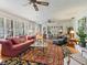 Living room with hardwood floors and built-ins at 1923 Se 7Th St, Ocala, FL 34471