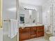 Bathroom with double vanity and a shower at 1923 Se 7Th St, Ocala, FL 34471