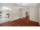 Bright dining room with hardwood floors and a chandelier at 2811 Se 14Th St, Ocala, FL 34471