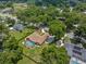 Aerial view of house with pool, showcasing the property's location at 2811 Se 14Th St, Ocala, FL 34471