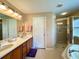 Spacious bathroom with double sinks, shower, and garden tub at 16026 Sw 14Th Avenue Rd, Ocala, FL 34473