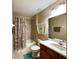 Bathroom with shower/tub, vanity, and updated fixtures at 16026 Sw 14Th Avenue Rd, Ocala, FL 34473