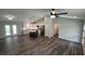 Open concept kitchen with island and stainless steel appliances at Tbd Fisher Lane Trak, Ocklawaha, FL 32179