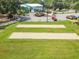 Two bocce ball courts next to a community clubhouse at 10020 Sw 202Nd Cir, Dunnellon, FL 34431