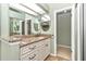 Spacious bathroom with granite countertops and double vanity at 2309 Se 19Th Cir, Ocala, FL 34471