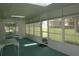 Sunroom with mirrored closet and view of the neighborhood at 2309 Se 19Th Cir, Ocala, FL 34471
