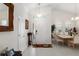 Formal dining area with a table and chairs near the entryway at 5005 Sw 106Th St, Ocala, FL 34476
