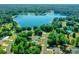 Aerial view of property location near a lake, highlighting neighborhood context at 13027 Ne 7Th Loop, Silver Springs, FL 34488