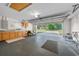 Spacious garage with workshop cabinets and room for two cars at 13027 Ne 7Th Loop, Silver Springs, FL 34488