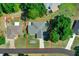 Aerial view of a single-Gathering home with a well-maintained yard at 13027 Ne 7Th Loop, Silver Springs, FL 34488
