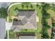 Bird's eye view of house, showcasing its layout and yard at 9818 Sw 63Rd Loop, Ocala, FL 34481