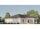 House exterior with covered patio at Tbd Bay Trak, Ocklawaha, FL 32179