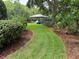 Covered gazebo overlooking the water at 56633 Otter Rd, Astor, FL 32102