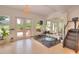 Home gym with rowing machine, trampoline, and step-up machine at 4818 Se 11Th Pl, Ocala, FL 34471