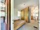 Simple bedroom with a wood platform bed at 5401 Se 162Nd St # 32, Summerfield, FL 34491