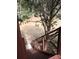 Wooden stairs leading down to the backyard at 5401 Se 162Nd St # 32, Summerfield, FL 34491