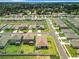 Aerial view of a residential neighborhood with houses and streets at 8857 Sw 50Th Ter, Ocala, FL 34476