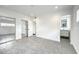 Spacious bedroom with mirrored closet and gray flooring at 4612 Bradley Ave, Orlando, FL 32839