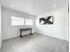 Modern home office featuring a standing desk and window at 4612 Bradley Ave, Orlando, FL 32839