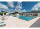 Community pool with plenty of lounge chairs at 2260 Nw 51St Ter, Ocala, FL 34482