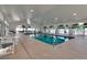 Indoor heated pool with large windows at 2260 Nw 51St Ter, Ocala, FL 34482