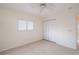 Bedroom with double-door closet and window shutters at 2260 Nw 51St Ter, Ocala, FL 34482