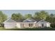 One-story craftsman home with light blue accents at Tbd Guava Terrace Loop, Ocklawaha, FL 32179