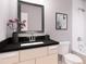 Clean bathroom with single vanity, toilet, and bathtub at Tbd Magnolia Place Dr, Ocklawaha, FL 32179