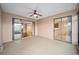 Spacious screened porch with access to the living area and backyard at 16292 Sw 13Th Ter, Ocala, FL 34473