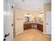 Spacious bathroom with double vanity and large shower at 16292 Sw 13Th Ter, Ocala, FL 34473