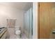 Simple bathroom with shower/tub and toilet at 7679 S Magnolia Ave, Ocala, FL 34476